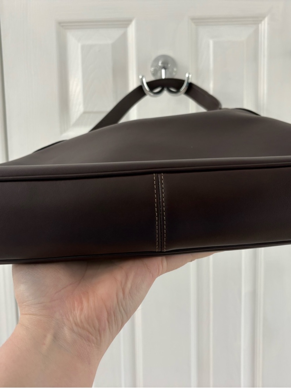 Coach Ella Shoulder Bag Espresso - Picture 7 of 11